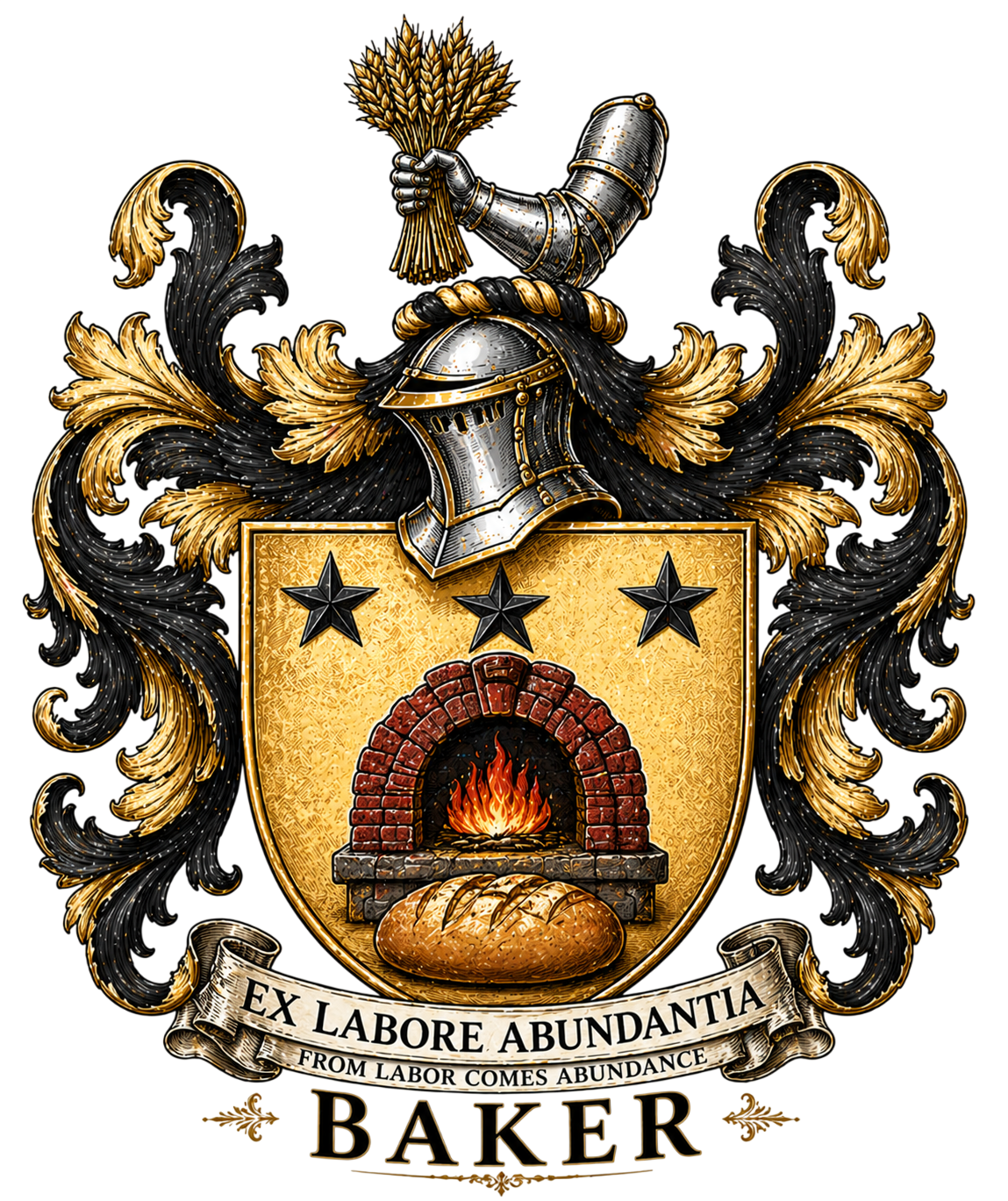 Baker Coat of Arms